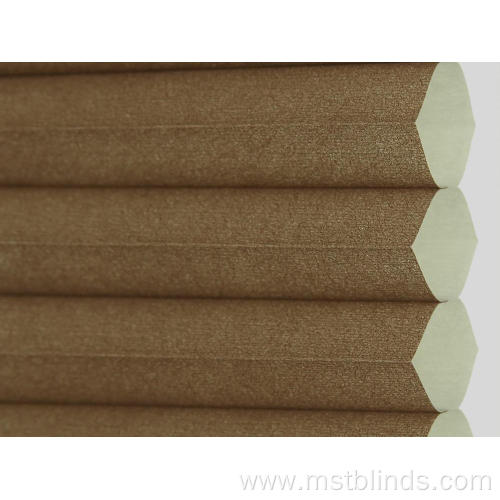 Popular white beige honeycomb cellular blinds shades